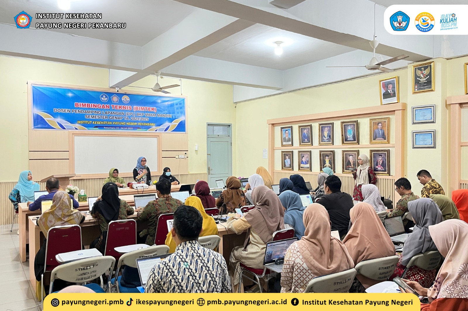 IKes Payung Negeri Pekanbaru Gelar Kegiatan Bimbingan Teknis BKP MBKM